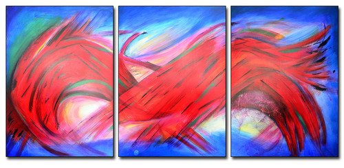 Unda peinture abstraite sur - abstraite,